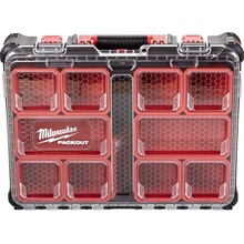 MILWAUKEE 4932464082 organizer PACKOUT IP65,10 samostatných boxů