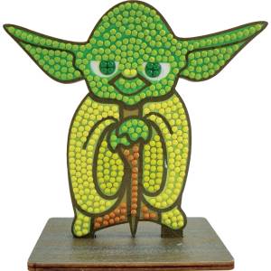 Craft Buddy Диамантена фигурка Craft Buddy - Йода (CBCAFGR-SWS005)