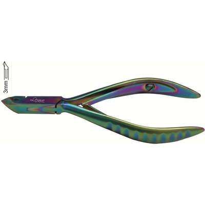 Lexwo kleště na kůži 10 cm 3 mm typ 138-3 multibarevné