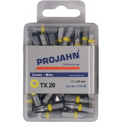 Projahn barevný TorxT20 50ks 1733-50