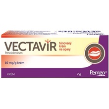 VECTAVIR TÓNOVANÝ KRÉM NA OPARY DRM 10MG/G CRM 1X2G