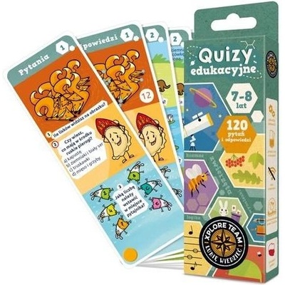 CzuCzu Xplore Team Викторина за деца на възраст 7-8 години (9788365773227)