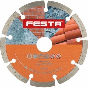 kotúč diamantový 125mm FESTA segmentový
