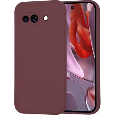 Techsuit SoftFlex Google Pixel 9a slivkovo červené (Plum Red)