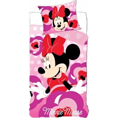 Setino obliečky Minnie Mouse Disney 01 90 x 140 cm 40x55 cm