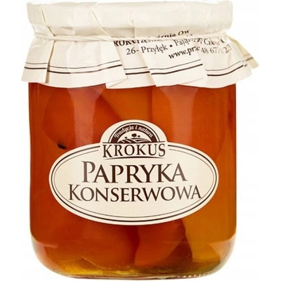 Krokus Konzervovaná paprika Bezlepková 480 g