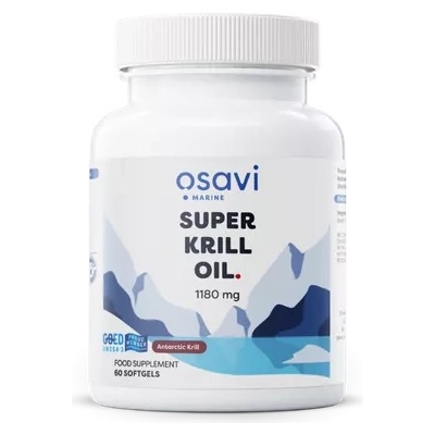 Osavi Super Krill Oil, 1180 mg, 60 капсули