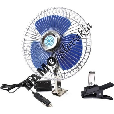 AMIO ventilátor do auta kovový 12V