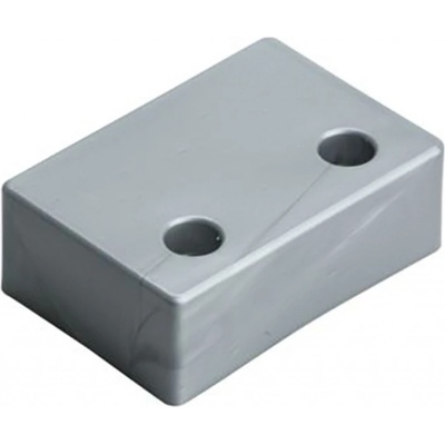 Walteco Nábytková noha 20x40x60 mm plast stříbrná 50074 – Zbozi.Blesk.cz