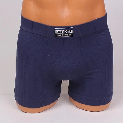 Тъмносин мъжки боксер с вътрешен ластик