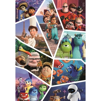 CLEMENTONI Pixar SUPER 300 dílků