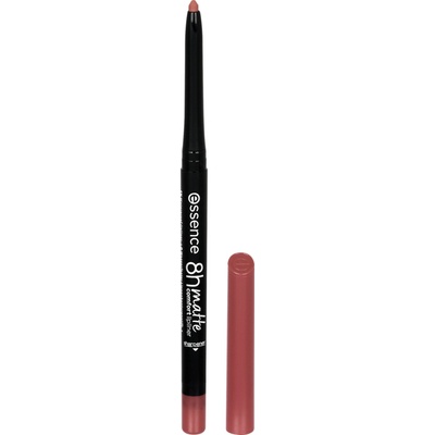 Essence 8h Matte Comfort matná tužka na rty s ořezávátkem 04 Rosy Nude 0,3 g – Zboží Dáma