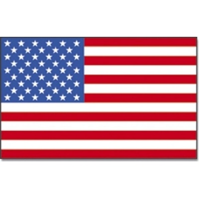 Vlajka USA 30 x 45 cm na tyčce