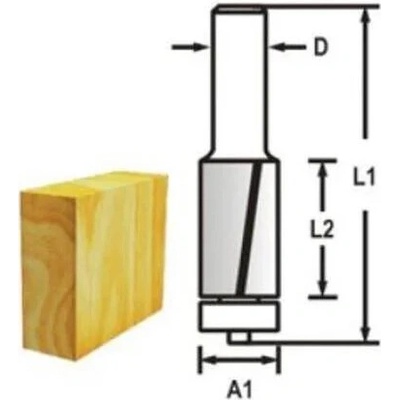 MAKITA STOPKOVÁ FRÉZA D-8 9,5 X 26X 67MM (D-47715)