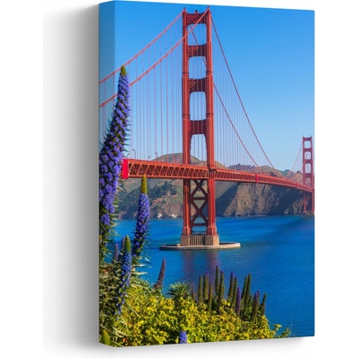 Obraz - Golden Gate Bridge, San Francisco, jednodílný 20x30 cm – Hledejceny.cz