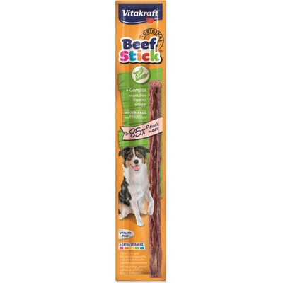 Vitakraft Dog Beef Stick Quadro Bits se zeleninou 40 g