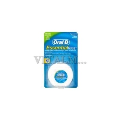 Oral-B EssentialFloss Mint Wax zubní niť voskovaná 50 m – Zbozi.Blesk.cz