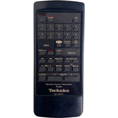 GENERAL Technics rak-sa301e, rak-sa301p, rak-sa302e - дистанционно управление дубликат (rak-sa301e, rak-sa301p, rak-sa302e)
