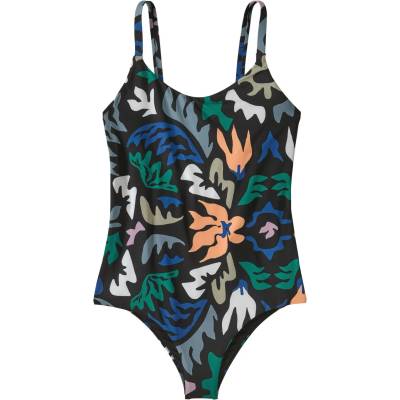 Patagonia Дамски бански костюм Patagonia Women's Sunny Tide 1-Piece Swimsuit - Kaleido Bloom: Black - размер XL (150-2828-0515)