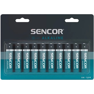 Sencor batéria SBA LR6 10BP AA Alkaline