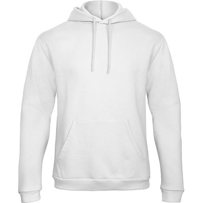 B&C Unisex mikina cez hlavu WUI24 White