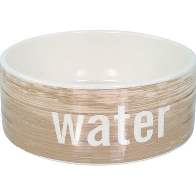 Dog Fantasy Miska keramická vzor drevo 0,77 l