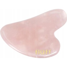 Fluff kamínek Gua Sha z růžového křemene pro masáž obličeje