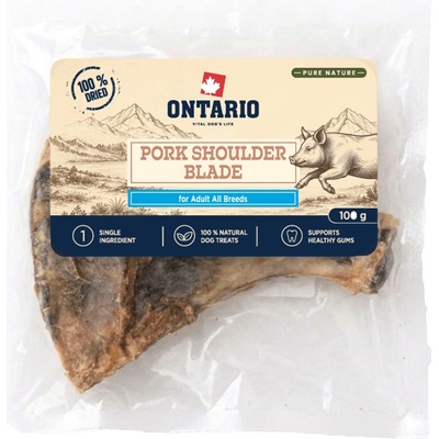 Ontario Pure Nature Sušené bravčové lopatky 100 g