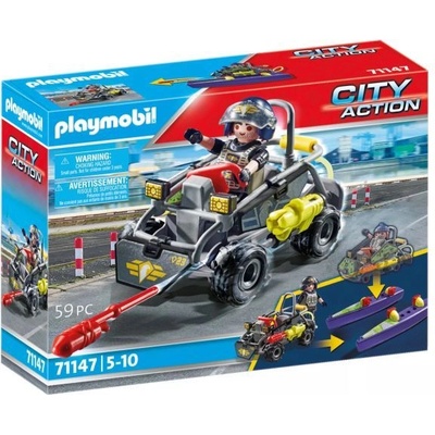 Playmobil Playmobil: Комплект SWAT ATV (71147)