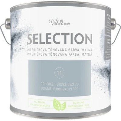 StyleColor Selection 2,5 l Osamělé horské jezero modrá