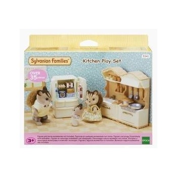 EPOCH Sylvanian Families | Country kitchen with refrigerator 5341
