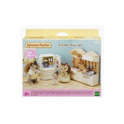 EPOCH Sylvanian Families | Country kitchen with refrigerator 5341