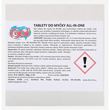 GO! Tablety do myčky 5v1 100 ks