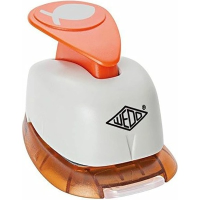 Wedo Перфоратор Wedo Acrylic Cristallic, бял/оранжев (OK29817)