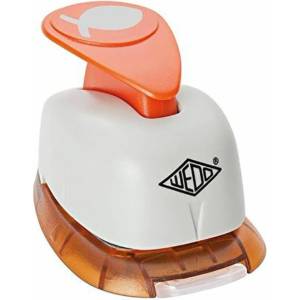 Wedo Перфоратор Wedo Acrylic Cristallic, бял/оранжев (OK29817)