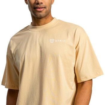 GymBeam Oversized Tee Sandshell Strix