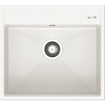 Pyramis Гранитна мивка за кухня Итака 56 х 51, с голямо корито в 5 цвята (070247711)