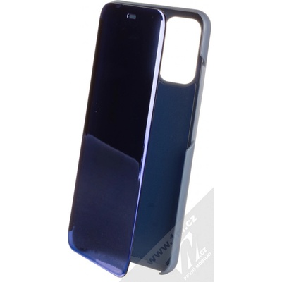 Pouzdro 1Mcz Clear View Xiaomi Redmi Note 10, Redmi Note 10S, Poco M5s modré