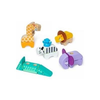 Spin Master Melissa & Doug - Blockables Safari Play Set