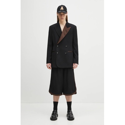 Вълнени къси панталони Wales Bonner Ossie (MS25TR20.WV03.999)