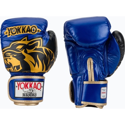 YOKKAO Original Boxing Gloves electric blue