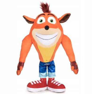 Crash Bandicoot 21 cm plyšové ruce nahoru