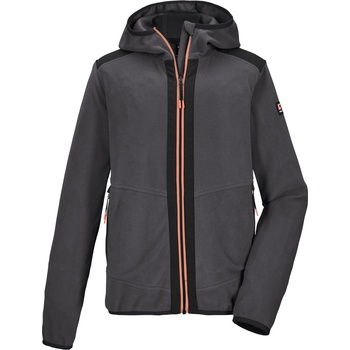 killtec Детско поларено яке killtec Kid's Kos 139 Fleece jacket - Anthrazit - размер 140 (EU) (703-6838-0112)
