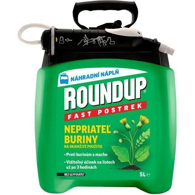 Roundup Fast postrek Koncentrát proti burine náhradná náplň 5L