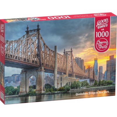 CHERRY PAZZI Most Queensboro v New Yorku 1000 dielov
