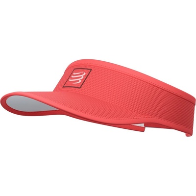 COMPRESSPORT VISOR coral Růžová běžecký kšilt