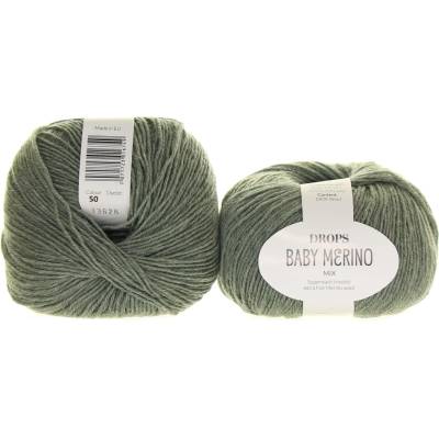 Drops Baby Merino 50 zelená šalvěj