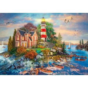 Schmidt Spiele - Puzzle Lighthouse on the rock - 500 piese