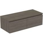 Ideal Standard Finesse - Шкафче за умивалник, 120x51x38 см, 2 чекмеджета, Dark Elm E3436UR (E3436UR)
