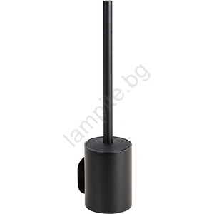 Bemeta Четка за WC 8x35, 5 cm неръждаема стомана/черна (BD0033)